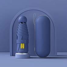 1 hộp đựng ô siêu nhỏ gọn, ô gấp mini chống gió và chống nước di động dùng ngoài trời, lựa chọn mùa xuân hè, quà tặng cho phù dâu, trang trí phòng ngủ, bãi biển, du lịch, dành cho nam, dành cho nữ, kỳ nghỉ, Ngày Quốc tế Phụ nữ, đồ dùng cần thiết khi đi du lịch, quà cưới, Y2K, phòng ngủ, phụ kiện xe hơi nữ, trang trí nhà bếp, đồ dễ thương, quà tặng Ngày của Mẹ, trang trí phòng ngủ, sân vườn, trang trí nhà bếp, mùa hè, bãi biển, đồ dùng cần thiết khi đi du lịch, trang trí phòng, đồ chơi mềm, lễ tốt nghiệp - Màu tím - Xem 8