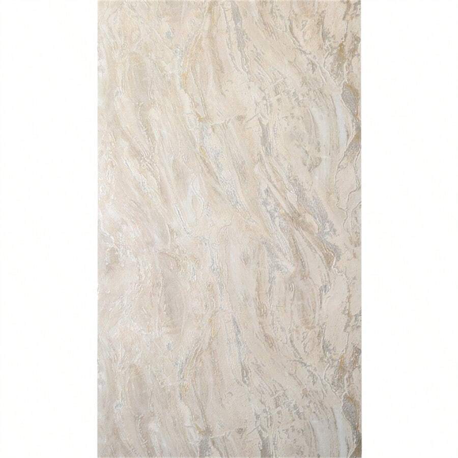 Marble Texture Wallpaper - Modern, Minimalist Contact Paper, Suitable For Bedroom, Living Room, Bar, Dining Area - Retro Style Decor - Apricot - View 1