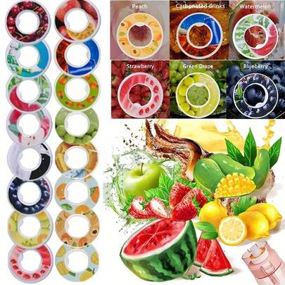 Air Water Bottle Flavor Capsule Variety Pack, Includes Fruit Flavors And Water Bottle Accessories, Starter Kit For Air Water Bottle, 0 Sugar 0 Calorie Flavors (Water Bottle Not Included)