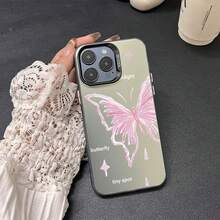 Basic Phone Cases - Colorsilvershellblackphone Butterfly SilverURLF - View 5