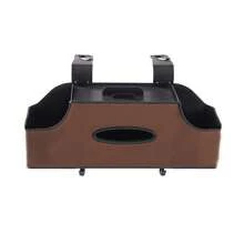 Multi-Function Car Seat Back Storage Box, Tissue Hanging Bag, Cup Holder Organizer