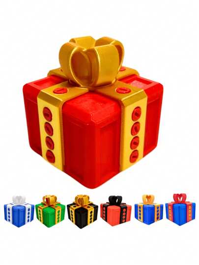 1pc Funny Screw Box Gift, Novelty Screw Box, Super Hilarious Gift Box, 3D Printed Gift Box, Funny Recharge Card Box, Unique Gift Box, Birthday Gift, Party Favor, Funny Gift For Family And Friends