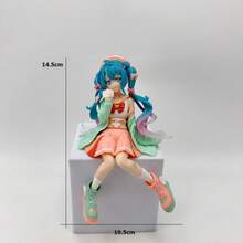 1Pc Anime Sitting Noodle Stopper Figure - Multi-Use Ornament For Car & Desktop | Ideal For Collection, Valentine's Day Gift For Anime Fans | Exquisite Cute Niche - 2 - 查看 2