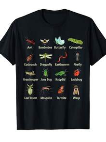 Types Of Praying Mantis Insect Collector Entomologist T Camisa - Negro - Ver 1