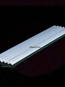 100支迷你超透明热熔胶棒，尺寸：0.27 x 7.87英寸，透明热熔胶，顺滑透明，无异味，粘性强，兼容大多数热熔胶枪，适用于DIY、艺术、工艺、密封、木工、塑料、织物、陶瓷等。产品数量和尺寸可能存在5%的误差。 - 彩色 - 查看 5