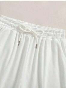 Men's New York Symbol NY Streetwear Set, 2 Pieces: 100% Cotton T-Shirt + Tectel Shorts. Men's Fashion In Premium Fabric. - 白色 - 查看 3