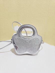 New Sequin Butterfly Girls' Crossbody Bag, Holiday Gift, Fashion Mini Handbag, Princess Style Coin Purse For Little Girls - one-size - View 17