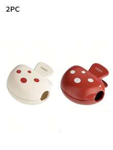 2pcs Portable Toothbrush Holder, Travel Toothbrush Protective Case, Dustproof, Storage Box, Durable Plastic, Washable, White, Red, Yellow, Suitable For Family, Business Travel And Outdoor Adventure, Portable Toothbrush Case, Easy To Clean Material, Waterproof And Dustproof, Travel Kit - Creamy White + Lemon Yellow - View 11