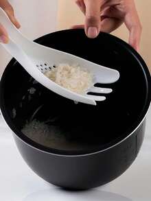 多功能带孔淘米勺，厨房淘米滤网，不伤米粒的淘米工具 - 彩色 - 查看 1