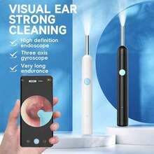 Visual Ear Pick, Smart Ultra-High-Definition Endoscope, Wireless Ear Cleaning Tool With Light - 白色(標準) - 查看 4