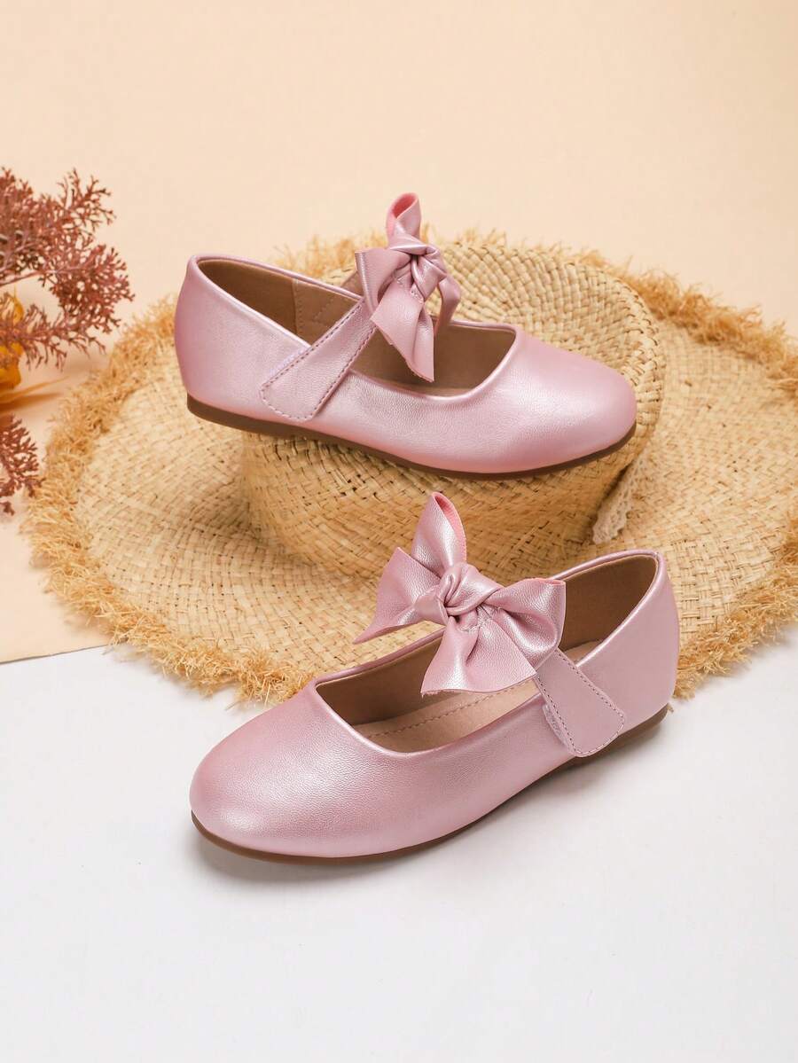 Girl's Fashionable & Lovely Flat Campus Shoes, Spring/Autumn - Pink - View 1