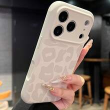 Funda para teléfono compatible con iPhone 17 Air/16e/15/14/13 Pro, Pro Max, Plus, orificio de precisión + funda suave, agarre cómodo, colores ricos y versátiles, a prueba de golpes, adecuada para hombres y mujeres - Blanco - Ver 1
