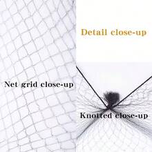 10/20个装隐形尼龙发网，适用于餐饮服务人员、厨房工作人员，20英寸，纯色，适合餐厅服务员、空乘人员、舞蹈演员、医生、护士等。