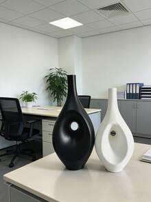 1pc Plastic Perforated Vase, Bohemian Style Decorative Vase | Modern Home Decor, Suitable For Living Room, Bedroom, Office Desk Elegant Floral Arrangement | Scene Decor, Room Decor, Wedding Decor, Home Decor, Central Wedding Table, Banquet Hall, Office Bedroom, Housewarming Gift, Halloween Decor, Christmas Decor, Room Decor, Home Accessories - Multicolor - View 11