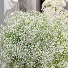 100pcs Artificial Starry Sky Flowers With Stems, 11.81 Inches (Approx. 30cm), Realistic Texture, Suitable For Home & Office Decor, Indoor Floral Arrangements, Outdoor Garden & Yard Decor, Weddings, Birthdays, Bridal Gifts, Party Decorations, Realistic Meteor Flowers, Artificial Meteor Flowers - Green - View 1