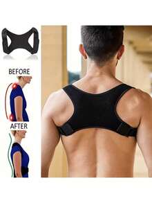 Back Support Posture Correctors Suitable For Men And Women In Autumn And Winter, Shoulder Straighteners, Adjustable Full Back Support, Upper And Lower Back Relief - Scoliosis, Hunchback, Hump, Thoracic Spine, Spinal Correctors Exercise Waist Belt Suitable For Workout Home Sports And Walk