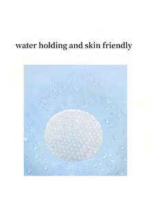 100pcs/50pcs Multi-Functional Disposable Makeup Pads, Thick Cotton Pearl Texture Makeup Remover Pads, Disposable Round Facial Cleansing Wipes - Multicolor - View 4