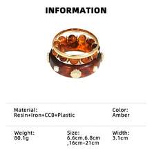 3pcs Bohemian Gradient Resin Multilayer Shell & Faux Pearl Bracelet/Bangle Set, Suitable For Women To Wear In Daily, Vacation, Casual Gathering, Party, Jewelry Gifts, Color Random - Multicolor - View 17