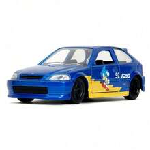 Simba Jada Toys X Civic Type-R Diecast Car Model - Anime Collectible (1:32 Scale) - JD35482-1:32  Civic Type-r - View 9