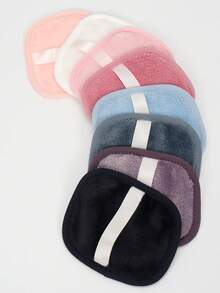 1012 可重复使用、双面卸妆巾，可机洗清洁工具，适用于面部清洁、卸妆，适合所有肤质 - 彩色 - 查看 2