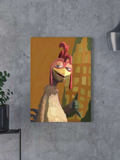 Placa/Quadro Decorativo Sala Quarto Animais Fofos Engraçados Divertido