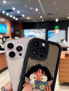 Estuche para teléfono con diseño de chica y gato, compatible con estuches para Samsung  17,  16 Pro Max,  15 Pro Max,  13 y  12. Fabricado en material TPU que proporciona protección contra golpes y caídas. Un gran regalo para familiares, amigos y amantes de los gatos. Halloween y cumpleaños. , fundas, estuche para teléfono, estuches para teléfono, estuche para , estuche para  17 Pro, estuche para  16, Navidad, estuche para  17 Pro Max, estuche para  17, estuches para , estuche para  15, estuche para  17 Pro Max, fundas para , estuche para  16 Plus, regalos de Navidad, estuche para  13, estuche para teléfono navideño, estuche para  16 Pro, estuche para  15, estuche para teléfono  13, estuche para  62, rosa, teléfono rosa Estuche, regalos, malvado, regalos para mujeres, linda funda de teléfono, regalos para hombres, funda de teléfono negra, regalos p - Negro - Ver 2