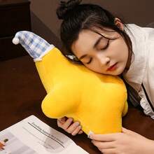 1个可爱卡通海星毛绒玩偶，柔软填充，可作抱枕，生日/开斋节/儿童节/复活节礼物 - 彩色 - 查看 11