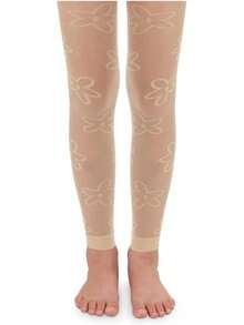 Socks Mallas sin pies para niñas Daisy - Color piel (nude) - Ver 1