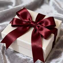 Multi-Use Decorative Ribbon For Gift Packaging Red/Gold Satin Ribbon, Long Double-Sided Ribbon For Valentine's Day Birthdays, Weddings, Anniversary, Mothers's Day DIY Gift Wrapping & Jewelry Making For Bouquet Wrapping Christmas - Multicolor - View 10