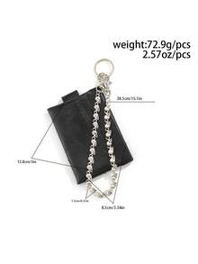 Mặt dây chuyền hình đầu lâu phong cách Gothic bằng da ghép mảnh, kèm dây chuyền trang sức đa năng, phù hợp cho kỳ nghỉ, tiệc tùng, thường ngày, phong cách đường phố, đám cưới, cặp đôi, ngày lễ, sinh nhật, nhạc Rock, Hip-Hop. - Chuỗi quần - Xem 8