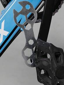 10合1多功能六角扳手自行车维修工具，薄型一字扳手，适用于山地自行车维护