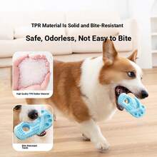 ألعاب مضغ للكلاب، عصي مضغ للكلاب، ألعاب مضغ متينة للأسنان للكلاب، ألعاب مضغ مطاطية لتخفيف الملل للحيوانات الأليفة الصغيرة - متعدد الألوان - مشاهدة 6