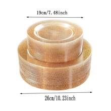 20pcs High-Quality Plates - Modern Urban Starry Sky Round Plates, Dinner Plates, Wedding Dessert & Appetizer Plates, Fancy Plates Suitable For Weddings, Parties, Restaurants, Gatherings - Flash Gold - View 9