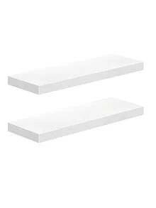FEILIYA [1/2/3/4 Pcs/Thickness 0.59 Inch*Width 5.8 Inch*Length 15.7 Inch] Floating Wall Mounted Storage Rack, 1-Tier Floating Shelves, Display Rack, Bookshelf, Photo Frame Decor Rack, Kitchen Spice Bottle Organizer, Office Figurine Display Rack, Bedroom Nightstand Decor Rack, Available In Brown/Black/White, Suitable For Bedroom/Kitchen/Study/Living Room/Bathroom - Multicolor - View 9