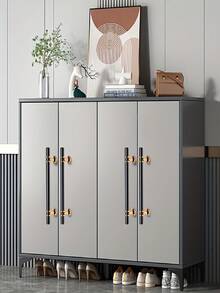 10-Pack Modern Golden Cabinet Handles With Installation Hardware, Polished Metal Drawer Pulls For Cabinets, Dressers, Furniture - Premium Metal Finish Cabinet Hardware - Multicolor - View 9