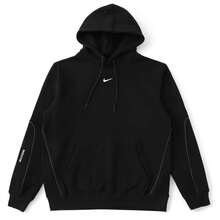NIKE & NOC  Hoodie Sportswear Club Hoodie, WARM COVERAGE & STREET STYLE, Drawstring Hood Lets You Adjust For Warmth And Coverag - 黑色 - 查看 2