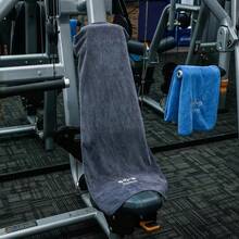 2条/1条多功能超柔软微纤维健身运动毛巾，健身房毛巾，俱乐部毛巾，运动垫，带角环的健身器材毛巾，柔软吸水速干浴巾，装饰刺绣洗脸巾，浴室淋浴毛巾，尺寸为30*110厘米和40*95厘米，适用于健身房、训练、跑步、瑜伽、户外擦汗。