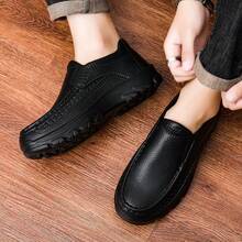 男士休闲多功能酒店厨师鞋 - 黑色 - 查看 17