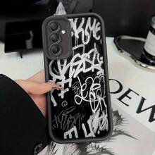 Fundas TPU para for  Galaxy S23 Ultra, S24, S25, S22+ y S20 FE Pro Plus 5G - Diseño Graffiti , Antigolpes, Protectora de Silicona Suave y Portátil - Oscuro - Ver 11