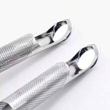 304 Stainless Steel English Style Tea Infuser, Creative Tea Leaf Filter, Tea Strainer, Tea Stick, Tea Ball, Tea Filter - Silver - View 7