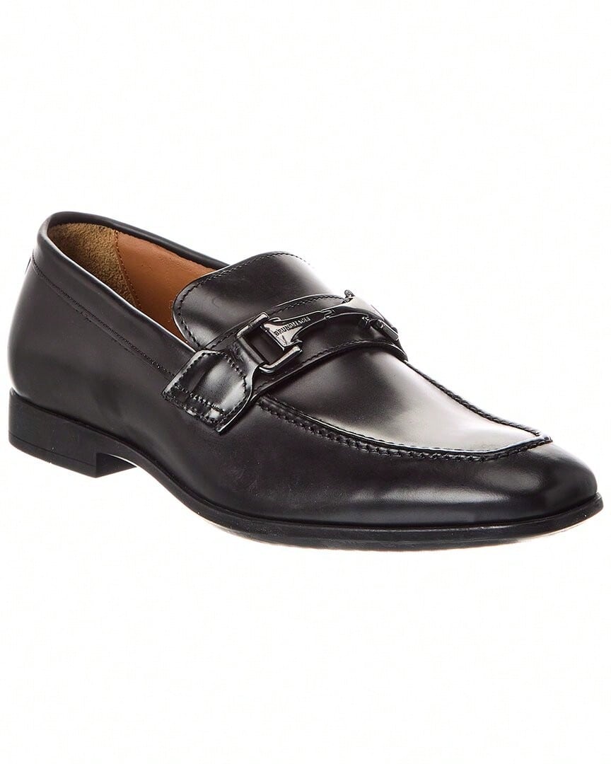 Bruno Magli Saffo Leather Loafer - Black - View 1