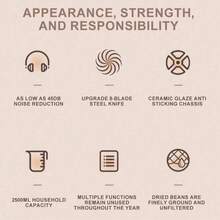 SOKANY999 Multi-Functional Home Demolition Machine, Includes Juicer, Ice Crusher, Food Cooker, Grinder, Blender. Comes With Grinding Cup, 2-In-1 Design. 2.5L Large Capacity, Stainless Steel Blades. 6000W Fast Demolition, One-Touch Cleaning. Suitable For Home And Commercial Use. - EU E Type Plug(220-240V) - View 3