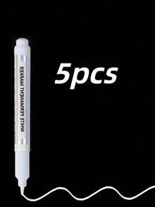 1/6/12 支白色永久性记号笔，快干，细头，油性墨水，非常适合艺术和高亮 - 彩色 - 查看 14