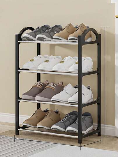 1 adet Basit Ayakkabı Rafı, Ev Girişleri ve Balkon Alanları İçin Tasarlanmış Çok Katlı Montajlı Saklama Rafı, Ekonomik Tasarımlı Toz Geçirmez Ayakkabı Dolabı, Öğrenci Yurtları ve Küçük Daireler İçin İdeal, Sağlam Kalın Demir Boru Yapısı, Ayakkabıları Düzenlemek İçin Geniş Raflar, Kolay Montaj, Zeminleri Temiz Tutar, İç ve Dış Mekan Kullanımı İçin Çok Yönlü Saklama Çözümü