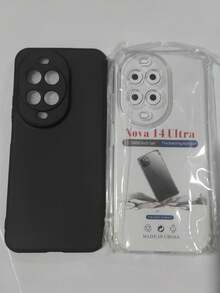 This Black Phone Case Has Shock-Absorbing Function, Built-In Air Cushion Protection, And Is Compatible With Multiple Models, Such As Infinix Hot 60 Pro+, 15T 5G, 15T PRO 5G, 17, Poco C71 4G, Nova 14 Pro, Nova 14 Ultra, Honor X9d, Honor 400, 400 Lite, 400 Pro. - Black-matte - View 14