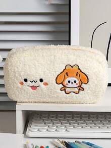 Cute Student Pencil Case For Girls, High-Value And Large Capacity, New Style, Bear-Shaped Pencil Bag/Box.