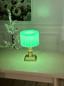 3D Printed Lamp Decor, Miniature Things, Glow-In-The-Dark Mini Lamp Model (No Power Source), Self-Luminous Night Light Model, Doll Accessories, Ideal For Decorating Your Dollhouse, Micro Scene Photography Props, Mini Stuff - Multicolor - View 6