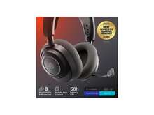 SteelSeries Arctis Nova 7 Wireless Gen 2 Gaming Headset - Real-Time App Control, 50+ HR Play, Neodymium Drivers, Mix 2.4GHz/Bluetooth, PC, PS5, PS4, Switch 1/2, Mobile - Black - Black - View 8