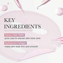 8Pcs Jelly Gel Mask With Salmon DNA Collagen, Overnight Face Mask For Glass Glow Skin, Hydrating, Firming, Elasticity Boost, Moisturizing Korean Skincare, Suitable For Women, Gift, Daily And Holiday Use - 2盒/8個 - 查看 7