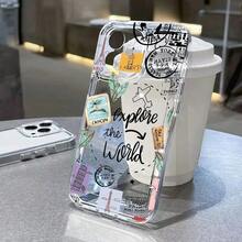 It Is The Best Gift Choice For Friends Or Family. 13 Case Holiday Limited Edition Holiday Special Offer Great For Holiday Parties Valentine's Day Gifts Minimalist New Style Holiday Gift Clear Phone Case  Case Ldeal Holiday Present New Year Special Offer 17 Pro Max Case Waterproof Anti-Fall Scratch Resistant Festival Gift Suitable For Gifting To Lovers 14 Case 16 Promax Case Custom Phone CaseTranspart Phone Case For 16 Pro 13 17 14 11 12 15 Pro Max 16e XR 7 Plus SE Travel-Inspired Airplane Route Design Cover. Christmas Accessories. - 清除 TQ43 - 查看 8
